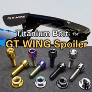 Titanium Bolt for GT Wing Spoiler| Rear Spoiler Car GT Style Big Country Lab APR JS Racing Duraflex