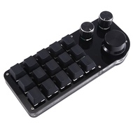 Programming Macro Custom 15 Keys 3 Knob Keyboard RGB Copy Paste Mini Button Photoshop Gaming Keypad