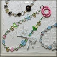 ALLIN Keychain in Apricot Color