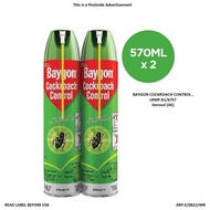 Baygon Cockroach Control (570ml) [Twinpack]