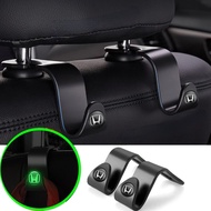 [ Honda ] 2/4Pcs Car Luminous Multifunctional Hooks Seat Rear Hooks Seat Back Organizers Hook Car Ac