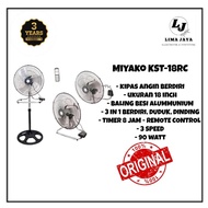 Unik Kipas Angin Berdiri Miyako KST-18RC Stand Fan 18 inch Limited