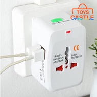 Adapter Universal Adapter Plug USB Port Travel Plug Adapter Universal Charger Adapter UK + EU + AU +