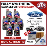 STP 15W-40 PRO FORMULA 7 LITERS FOR FORD RANGER , EVEREST , MAZDA BT-50 FULLY SYNTHETIC ENGINE OIL