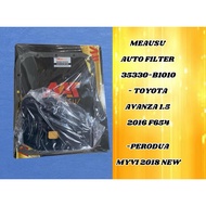 MEAUSU AUTO FILTER SET 35330-B1010 - TOYOTA AVANZA 1.5 2016 F654 -PERODUA MYVI 2018 NEW