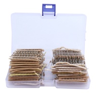 1220Pcs Resistor Kit 0.33Ω4.7MΩ Graphite 5％ Carbon Film 1/4W 122 Values Accessories