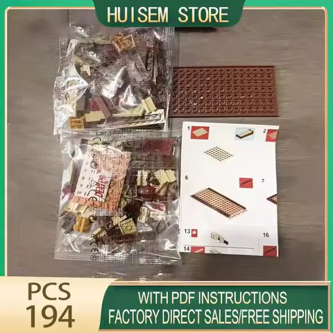 MOC-188932 New Moc Building Blocks Dexter Morgan's Trophies Box Technology Modular Bricks Model Gift