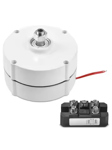 200W Three-Phase Alternator Magnet Generator 750rpm 12V High Speed Permanent Magnet Generator AC Alt