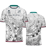 2025 Newest F1 Racing Jersey + BWT Alpine F1 Racing 2025 Team T-Shirt + Summer Men&Women Short Sleev