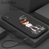 ป้องกันกล้อง Samsung A01 Core เคสนิ่ม TPU เคสโทรศัพท์เคสผู้หญิง