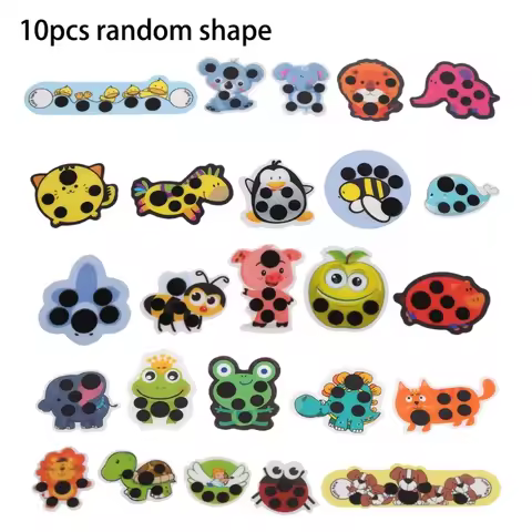 Thermometer Strips Fever Indicator Stickers Baby Forehead Temperature Monitor Strips Efficient Foreh
