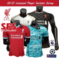 【SFS】Hight Quality Liverpool Jersey Home Player Version LFC Football Jersey 20-21