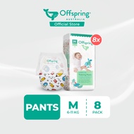 Offspring Fashion Baby Diapers Pants M (336pcs) [8 Packs]