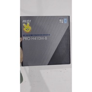 MSI PRO H410M-B Motherboard is normal tested
