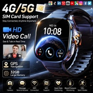 New Global SIM 4G5G Video Call Smart Watch Men Google Map Navigation APP Download Take Photo Ratatin