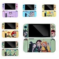 new 100+cartoon nintendo switch case silicone soft shell painted tpu For Nintendo Switch oled Protective Case Split case Silicone Shockproof case