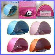 [Flameer2] Kids Play Tent Kids Beach Tent with Pool Versatile Assemble Kids Playhouse Pool Tent for Game Camping Boys