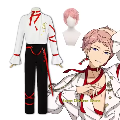 Ensemble Stars! 10th Anniversary Cosplay Costume Wig Mayoi Ayase Stage Clothing Shu Itsuki Shirts Pa