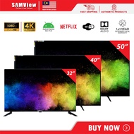 SAMView Full HD Smart Digital LED Android TV (32"/40"/43"/50")