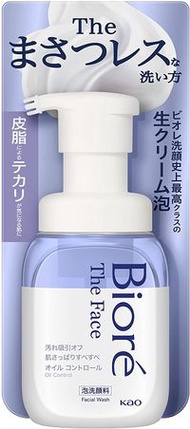 花王 Biore THE FACE 控油洗面乳 主體 200ml