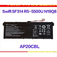 New genuine battery suitable for Acer AP20CBL, Swift SF314 R5-5500U N19Q8 computer laptop