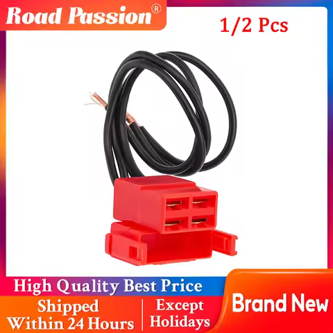 4-Way Starter Solenoid Relay Plug Connector Wiring Harness For Honda VT1100 SHADOW CB1100 ST1100 VT1