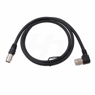 HangTon Right Angle Extension Cable Hirose 12 Pin Female to 12 Pin Male Connector for Sony XC-HR50/7