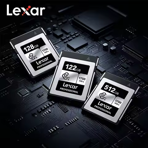 Lexar Original CFexpress Type B Memory Card 128GB/256GB High-Speed 1750MB/s Storage for 8K Cameras 5