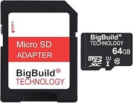 BigBuild Technology 64GB Micro SDXC Memory Card for Amazon Fire Max 11, Fire HD 10/10 Plus/10 Kids E