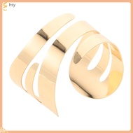 Stylish Wide Bangle Bracelet Women Open Bracelet Bracelet Bracelet Bangle Chunky Bangle huyisheng
