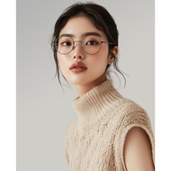 [LOCAL SELLER]Cyxus Round Anti Blue Light Glasses for Women Men UV Blocking Computer Eyewear 8090