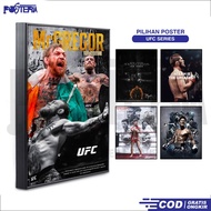 UFC Frame Poster - MUAY THAI - Conor McGregor - Khabib - Jonnes - Roadtang - Buakaw - POSTERIA