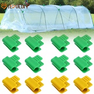 Home Gardening Tools - Film Buckle for Garden Support Frame - 10PCS Greenhouse Film Clamps - Garden Shed Row Clips - Plastic Film Clip Suitable Outer Diameter 11cm, 16cm