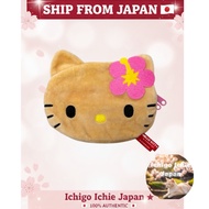 【Direct From Japan】Hello Kitty FACE Drawstring Bag & Pouch Collection - Tanned Kitty Gacha