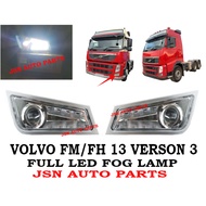 J106S14 FULL LED BUMPER FOG LAMP  VOLVO FM/FH V3 VERSON 3 FM13 LORRY TRUCK AKSESORI