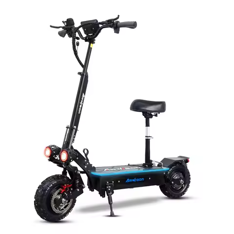 STLF Advanced Warehouse Cheap E Scooter 85km/h 5600w Motor Off-road Foldable Mobility E-scooter 11in