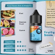 RELX FRUITY BOOM SALT NIC 30ML BY RELX X JUICY LUICY | LIQUID VAPE RELX SALT DSA