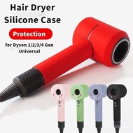 Compatible for Dyson Hair Dryer Protective Case Silicone CoverDrop-Resistant Anti-Scratch 1/2/3/4 Generation Universal Hair Machine Bump Proof Body Shell Casing TRIJ