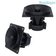RR 3Inch Square Horn Tweeter 75-150W Piezoelectric Ceramic Speakers For Loud  Frequency Sound Perfor