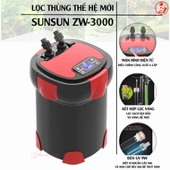 LỌC THÙNG SUNSUN ZW 3000 TÍCH HỢP UV PHIÊN BẢN NÂNG CẤP TỪ HW3000 - CHUYÊN LỌC BỤI NUÔI VI SINH TRON