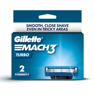Gillette Mach3 Turbo Razor Cartridges (2s)