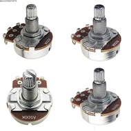 BACKSTREET4FC3 Volume Tone Guitarra Pot, Metal A500K/B500K/A250K/B250K Split Shaft Linear Taper Pot,