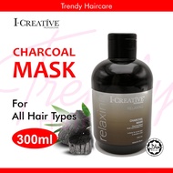 I-CREATIVE CHARCOAL MASK 300ML