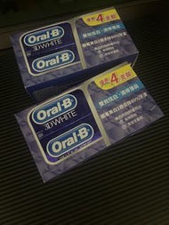 Oral-B 3D white 牙膏 4 支