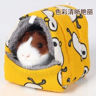 Sarang hamster, sarang kapas hangat, sarang burung, mainan haiwan peliharaan comel dan tebal untuk m