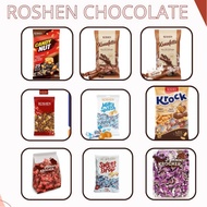 Roshen Premium Chocolate | Roshen Krock - Konafetto - Toffelini - Johnn Krocker - Candy Nut Soft Car