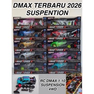 TERBARU 2026 (✓SUSPENSION) RC DRIFT CAR TURBO DESIGN ISUZU DMAX TUNED X 8.9 1:10 4WD 2.4GHZ RC WING2