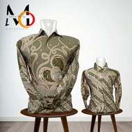 HIJAU Sage green batik sage green father and son couple batik green sage father and son men's batik/