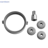 (warmbeen) 5 In 1 Metal Electric Drill Parts Epicyclic Gear 7 Teeth Motor Teeth/ Big Gear 50 Teeth