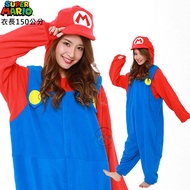 Fork Japanese Goods Nintendo Mario Cross-Dressing Party Role-Playing One-Piece Pajamas Loungewear Adult Size Japan [BAN-225]